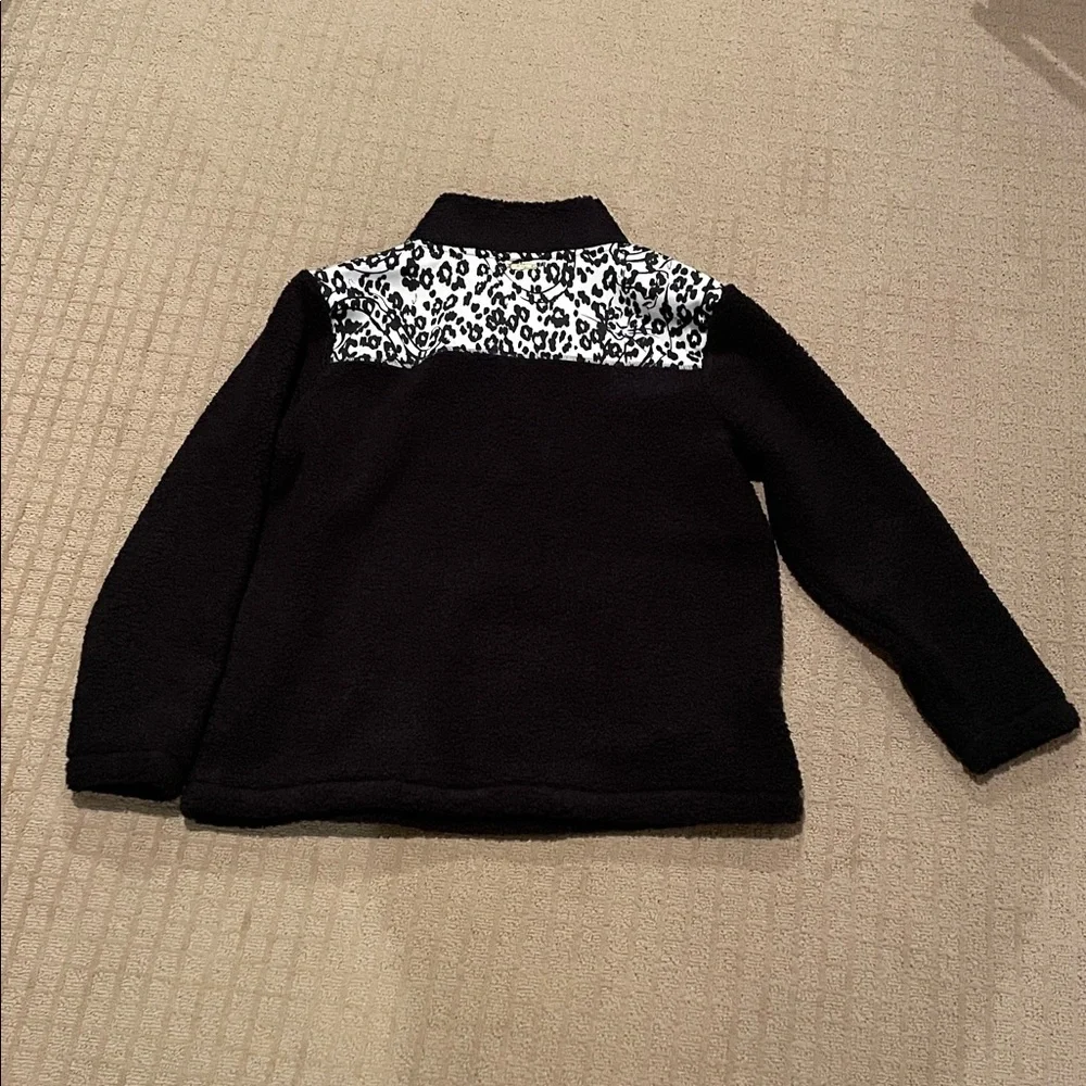 Lilly Pulitzer Wallen Sherpa Half Zip - Picture 3 of 3